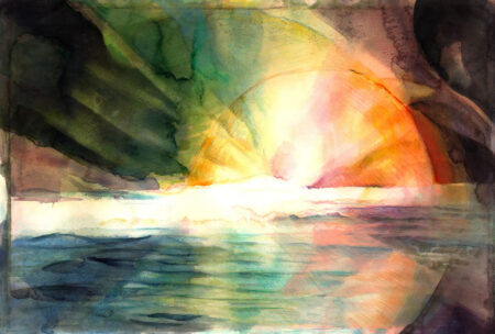 Abstract Sunset