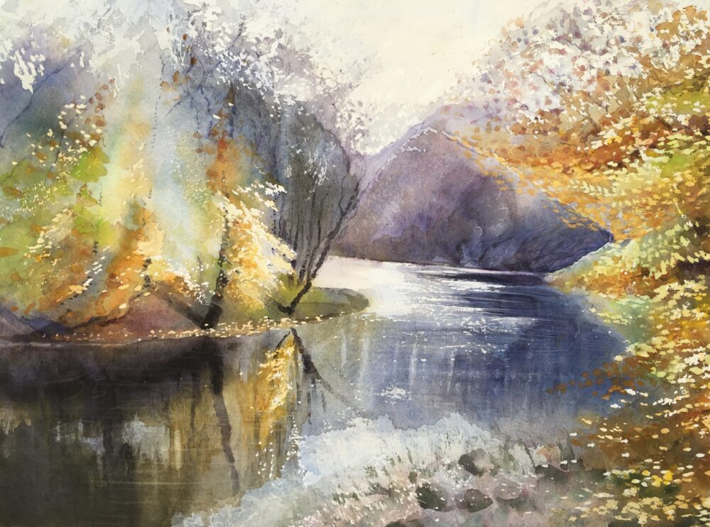 Autumn River Wharfe