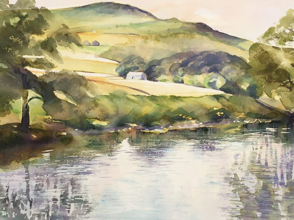 Wharfe at Appletrewick