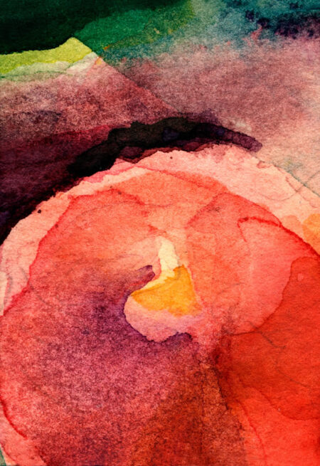 Crimson Abstract