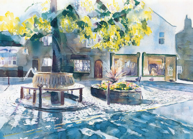 Grassington Square Greetings Card