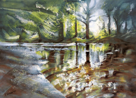 Shallows & Reflections On Wharfe