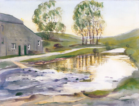 Wharfe At Langsthrothdale