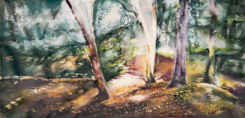 Woodland Steps
