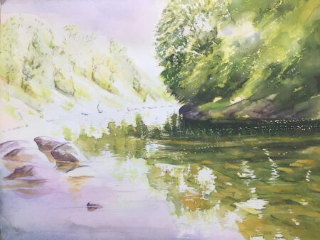 Neatherside Bend on the Wharfe