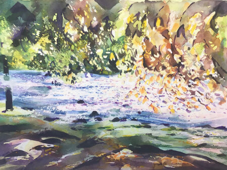 Autumn Leaves & Wharfe